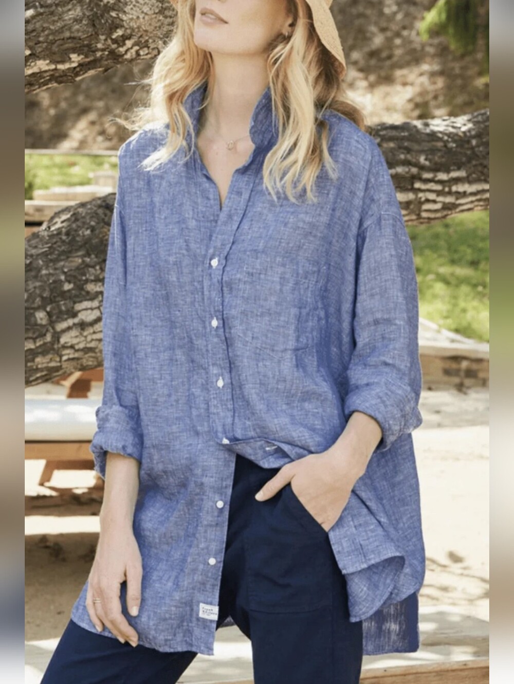 Frank & Eileen Mackenzie Linen Shirt